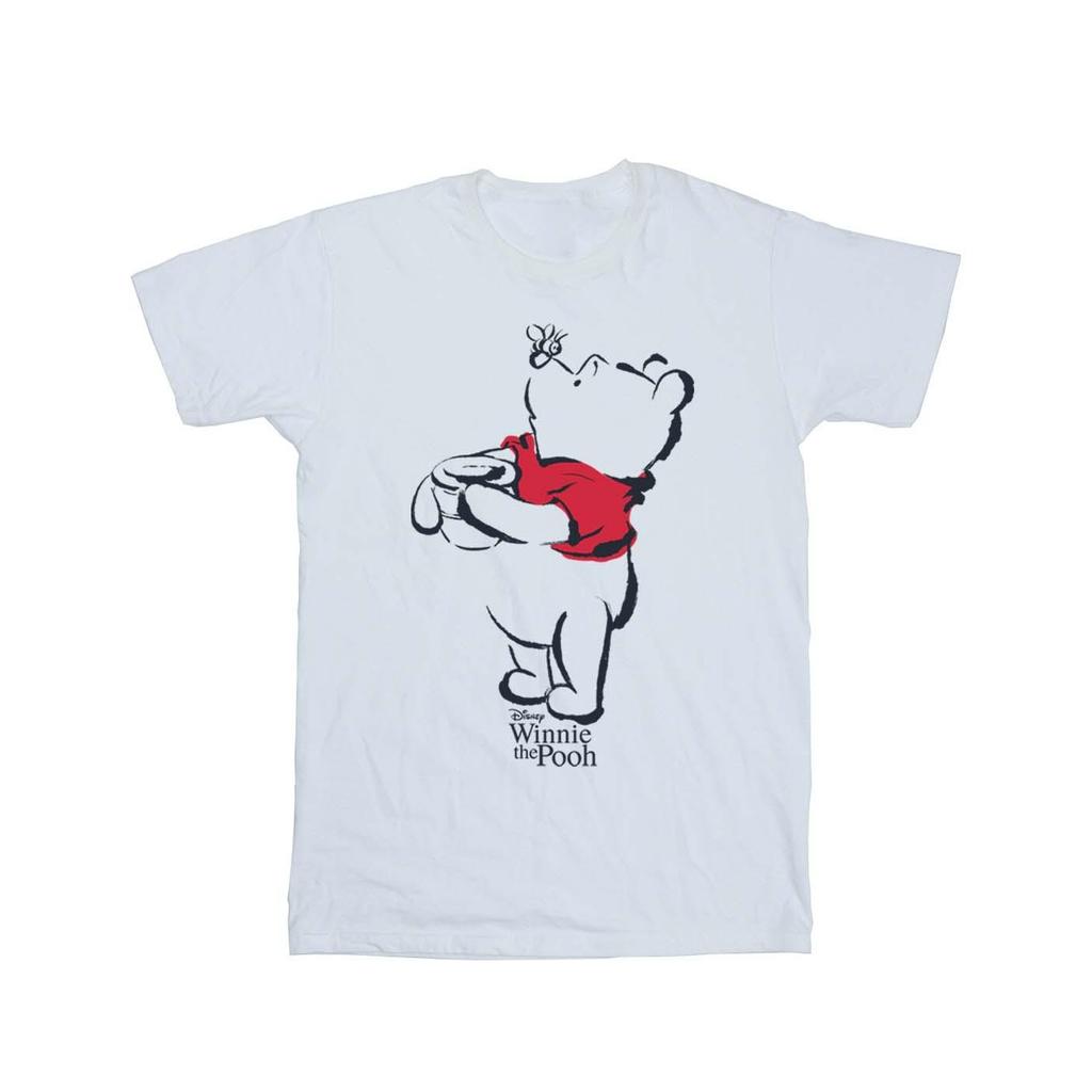 Disney Tricou din bumbac cu desene Winnie the Pooh pentru fete