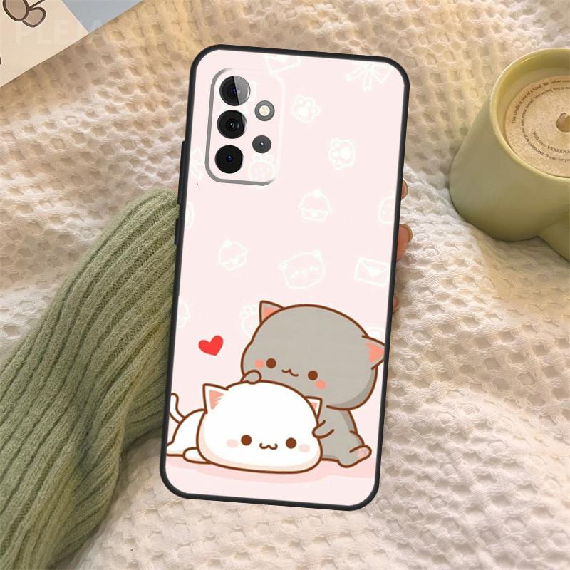 

Милий Каваї Кіт Чохол Для Samsung Galaxy A35 A15 A55 A53 A33 A13 A36 A56 A26 A16 A22 A32 A52 A54 A34 A05 A06 Samsung A36
