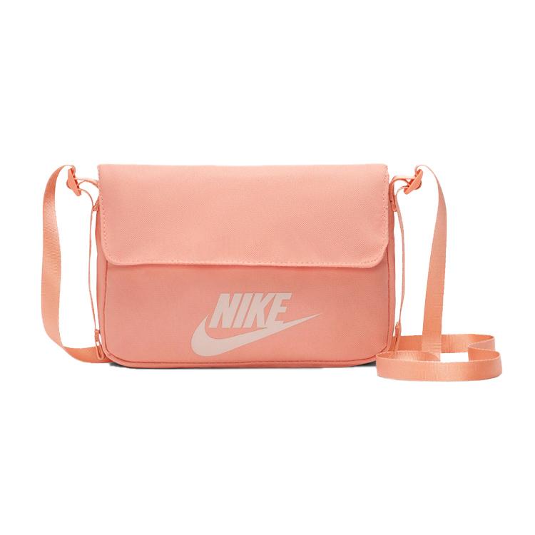 New Nike Canvas Canvas Bag Shoulder Bag Crossbody Bag Regular Unisex Apricot Yellow Pink CW9300-808