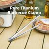 Household Kitchen BBQ Tongs Heat Resistant & Rustproof Grilling Serving Tongs Cooking Tweezers with Ergonomic Grip