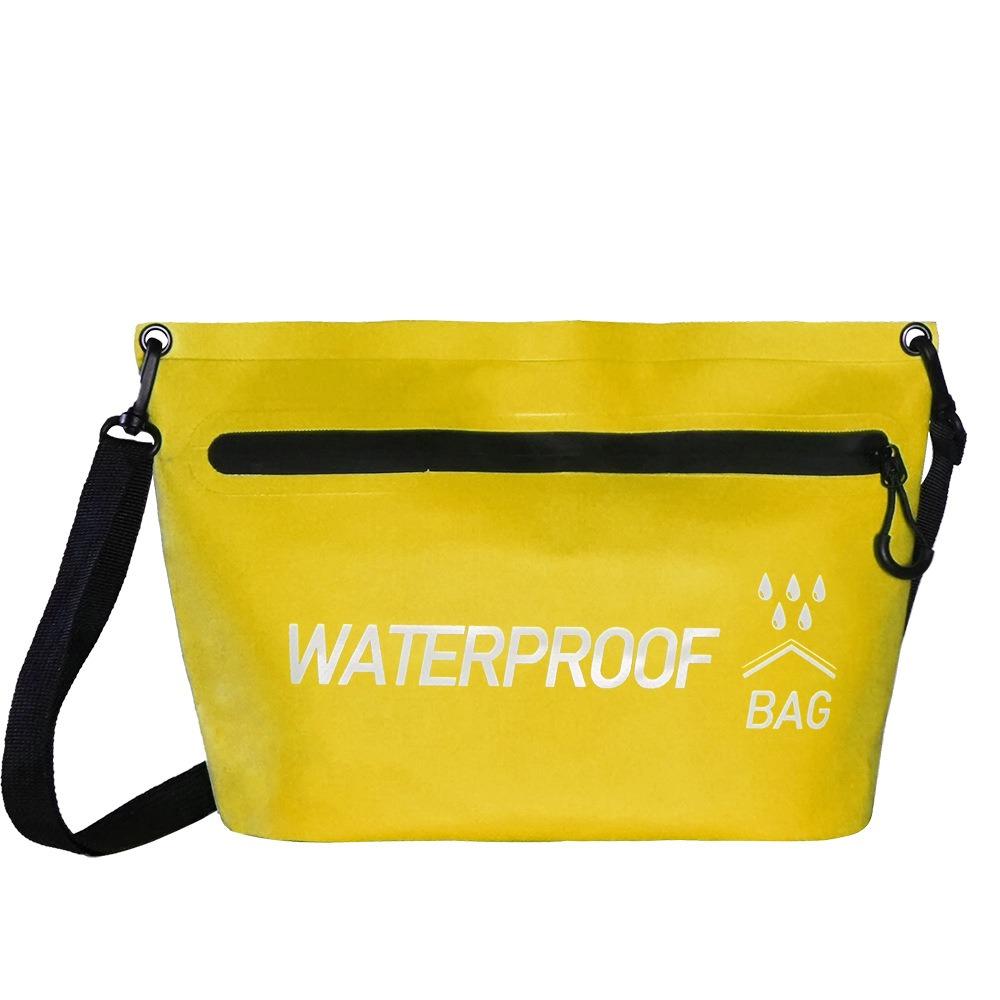 Splash Water Resistant Waterproof storage bag Zipper Closure Waterproof shoulder bag  Kayaking