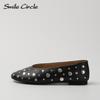 Women Ballet Flats Rhinestone Slip-On Casual Shoes Fashion Comfortble Flat Shoes