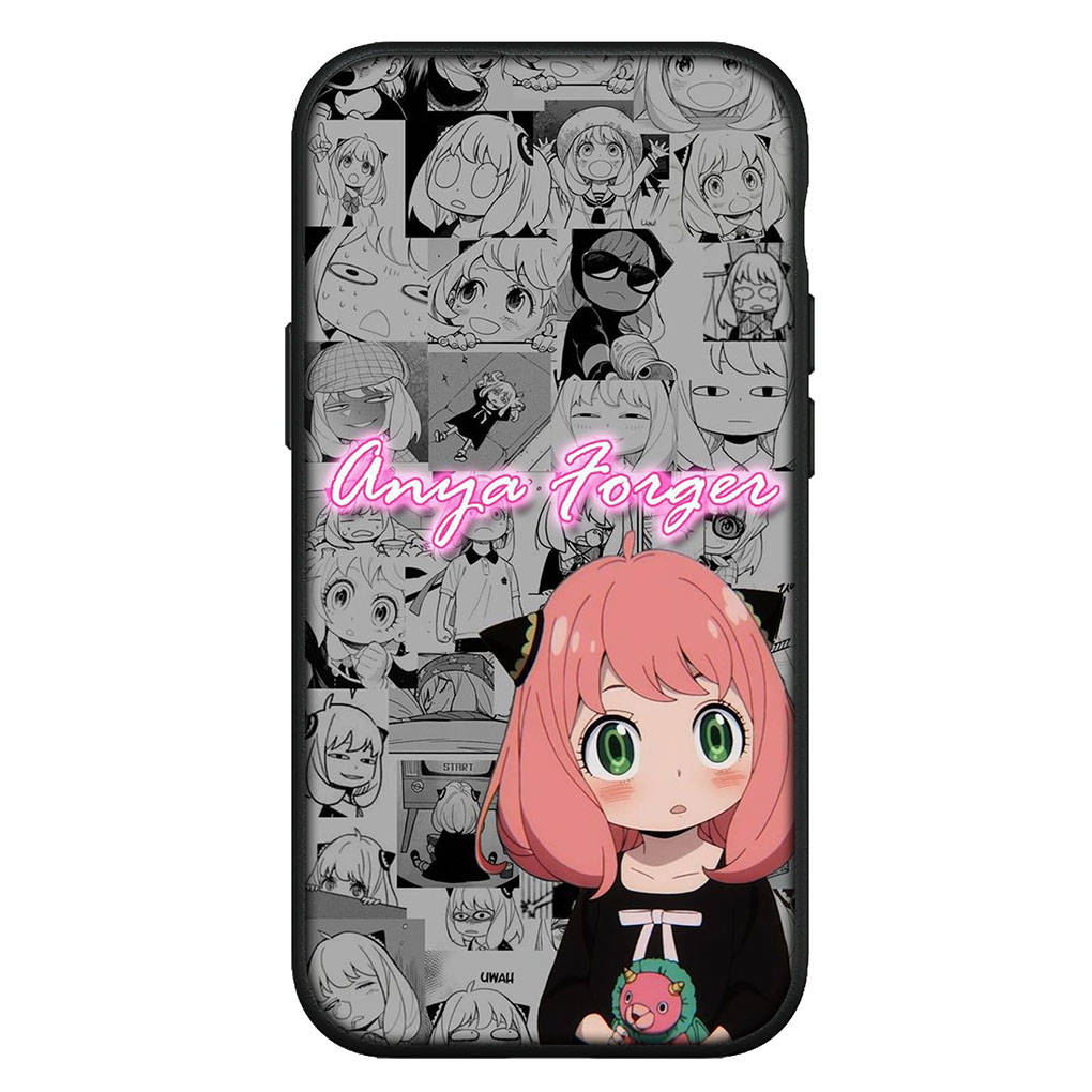 Cover for iPhone 16 15 Xiaomi Redmi Note 14 13 12 11 Pro Max X 8 9 16e Samsung Galaxy S25 S24 S23 Moto OPPO Huawei Spy X Family Anya Forger Phone Case