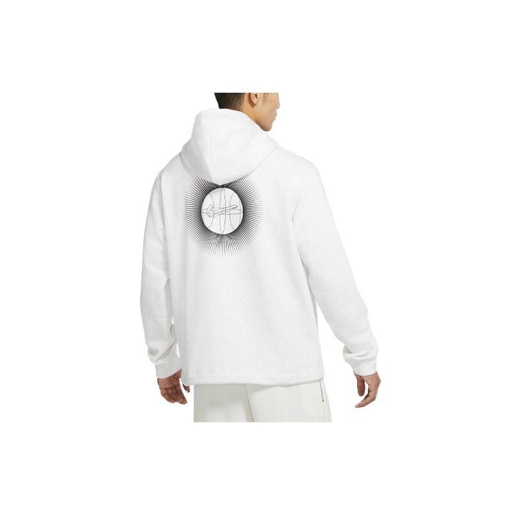 Nike Sport Loose-Fit Hooded Casual Jacket Men Outerwear White DA6690-051