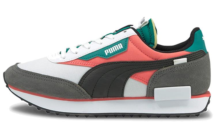 PUMA Future Rider Play On White Georgia Peach 371149-31 37.5