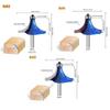 Round Over Edging Router Bit Radius In 3/8 3/4 8mm Shank Router Bit Straight End Mill Trimmer P9YB