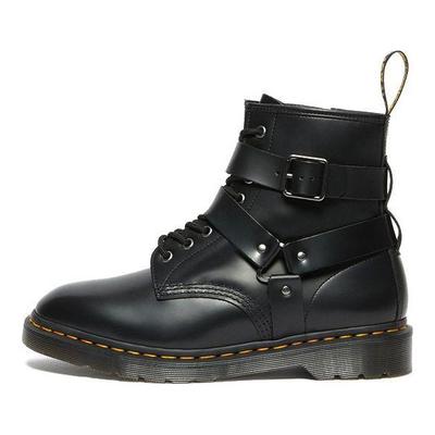 Cristofor Nahast Paeladega Lühikesed Saapad Unisex Saapad Must 27485001