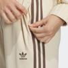 Adidas Originals Trefoil Flared Pants With Logo Embroidery And Three-Stripes Print Women Bottoms Rock-Sandstorm IP3001