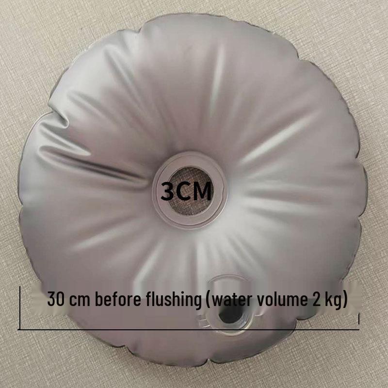 

U-Shaped Counterweight Water Bag for Sun Umbrella, Square Base, Beach/Street Flag Display, Round Water Injection Bag, Customizable.