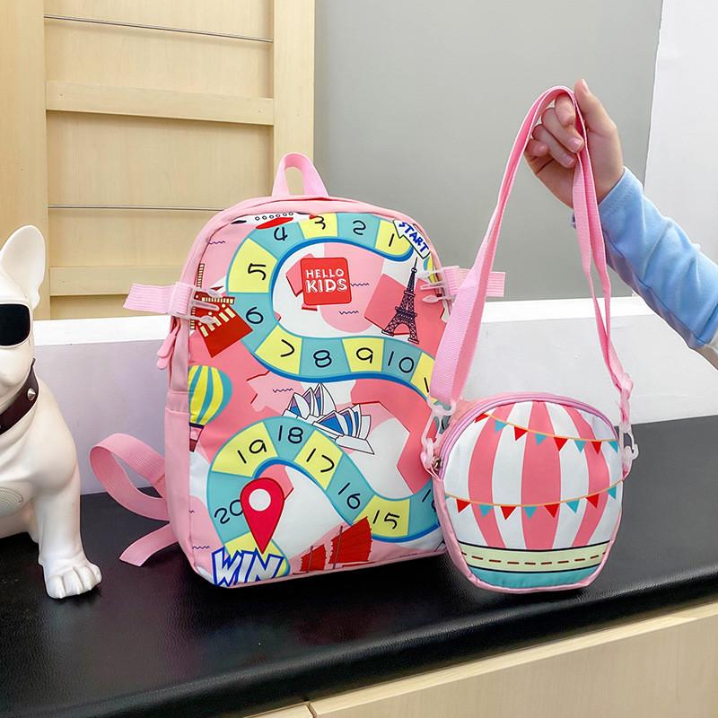 Stylish And Practical Kids School Backpack With Soft Shoulder Straps And Fun Patterns