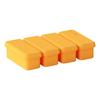 4 Cells Silicone Ice Cubes Trays With Lid Diy Homemade Popsicle Mould Food Freezing Container For Cocktail Freezer Kitchen Tools