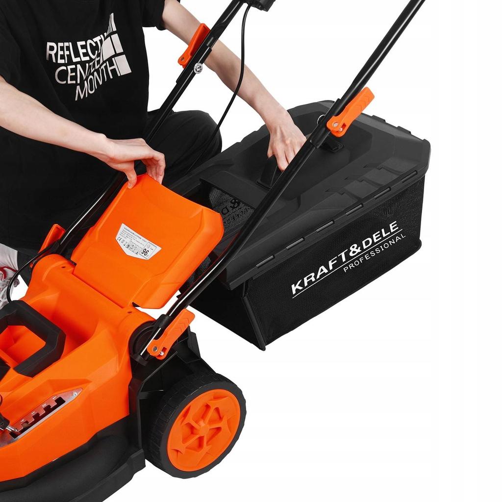 Cordless Lawn Mower 2X 20V/6Ah 50L 43 3200 Rpm Kraft&Dele