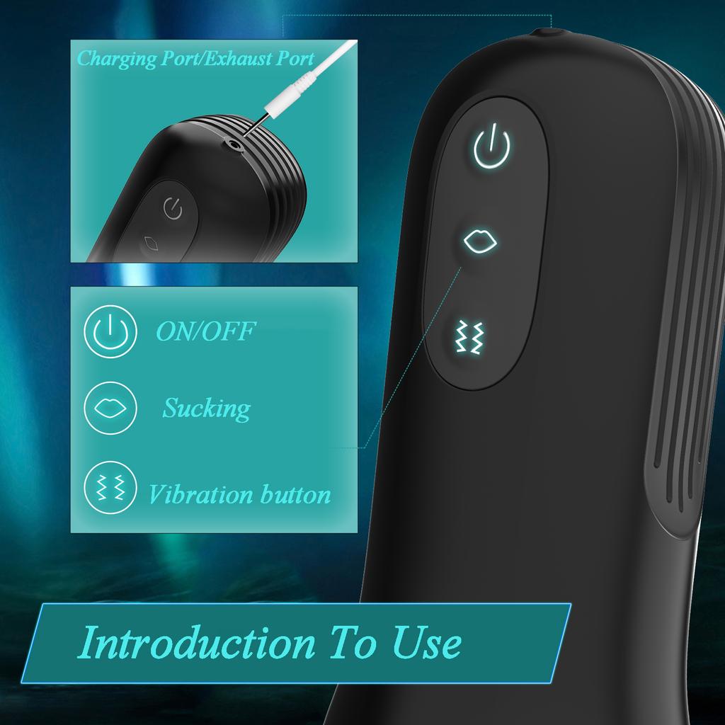 Masturbator Electric Automatic Shaking Sucking Masturbation Cup Vagina Sex Toys  Sexy Groans Male Masturbator Pussy Adult Tools