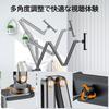 KUXIU Tablet Sleeping Tablet Sturdy Aluminum iPad Stand Up to 60cm Height 5 Angle Compatible with inch and Kindles Arm, Stand, Arm, Adjustment, 360°