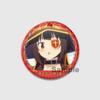 32/44/58mm Anime KonoSuba Brooch Pin Cartoon Figure Megumin Aqua Badge Button Pin Cosplay Souvenir Toy Gift Backpack Clothes Accessories