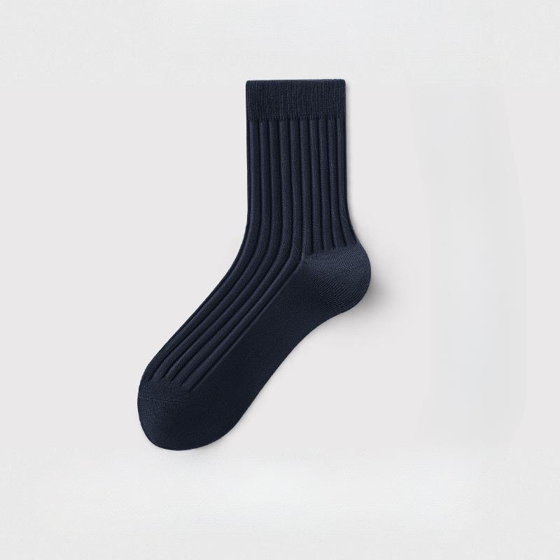 Men's Autumn and Winter Cotton Deodorant Business Leisure Thickened Tube Socks
