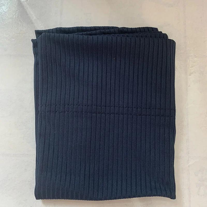 Elastische gerippte Unterziehhaube Muslimische Frauen Innere Hijab-Kappe