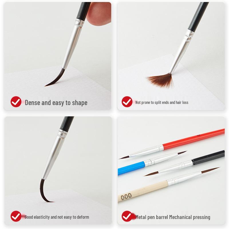 Digital Oil Painting & Coloring Brush Set for Acrylic, Gouache, and Kindergarten Use