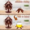 Dekoratives Holzbaum-Design Hitzebeständiges Tischset mit Ständer