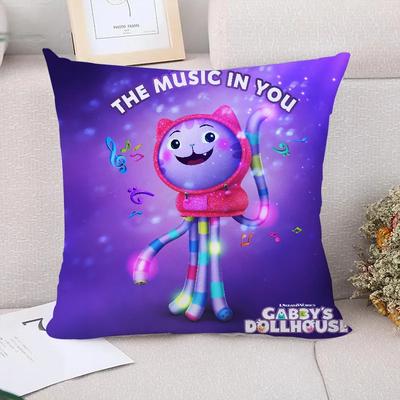 Gabbys Dollhouse Cushions for Decorative Sofa Cover for Pillow Pillowcase 40x40 Pillowcases 50x50 Decoration Living Room Pillows