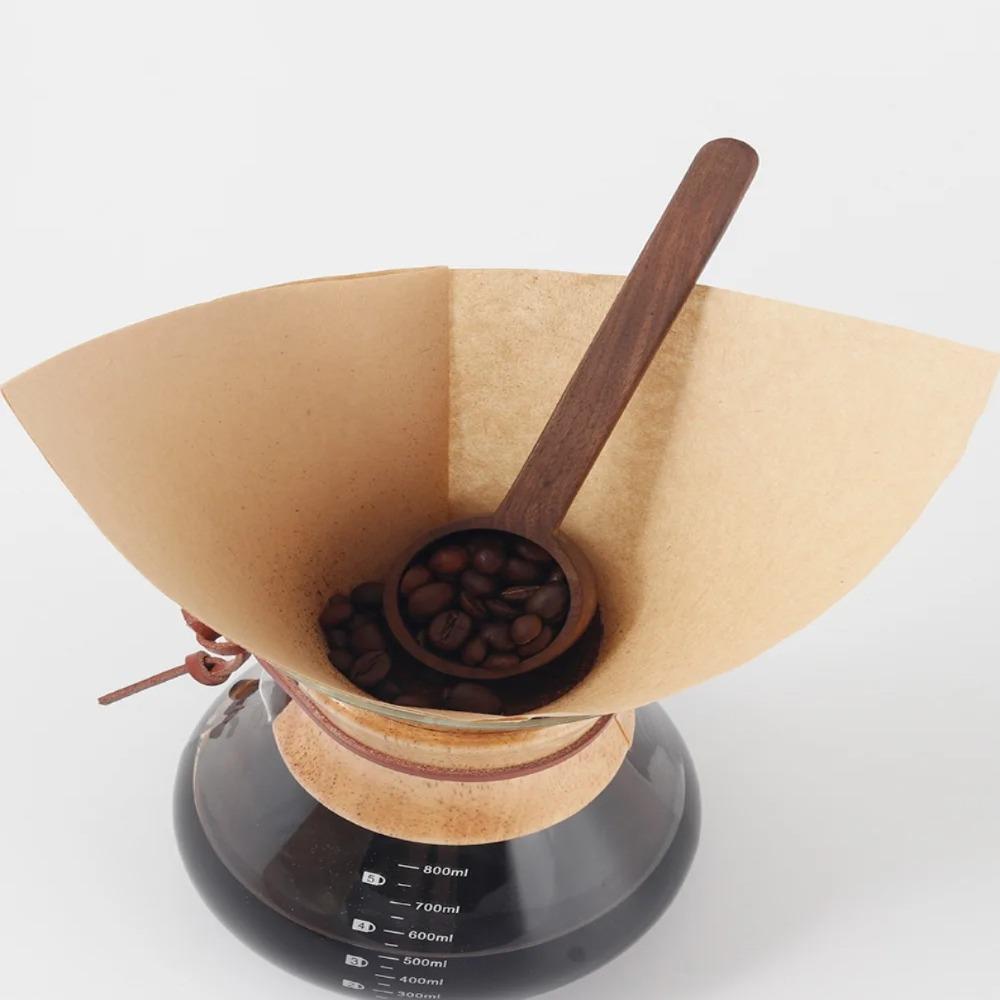 40 Stück Faltbare Quadratische Kaffeefilterpapier Einweg Kaffeemaschinenpapier Outdoor