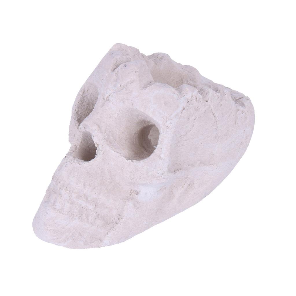 Halloween Fire Pits Skulls, Reusable Skeleton Flame Fireproof Ceramic For Bonfire, Fireplace,Barbecue Simulation Props, Skeleton Head Home Decor