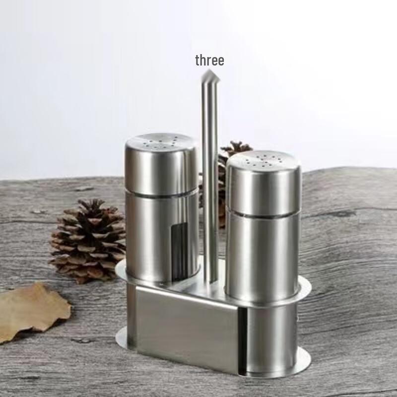 304 Stainless Steel Dining Table Seasoning Dispenser Set