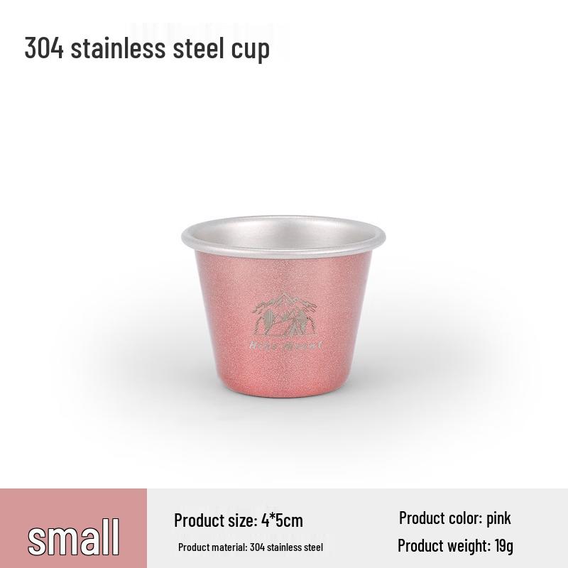 Zhanshi Outdoor Camping Stainless Steel Cups