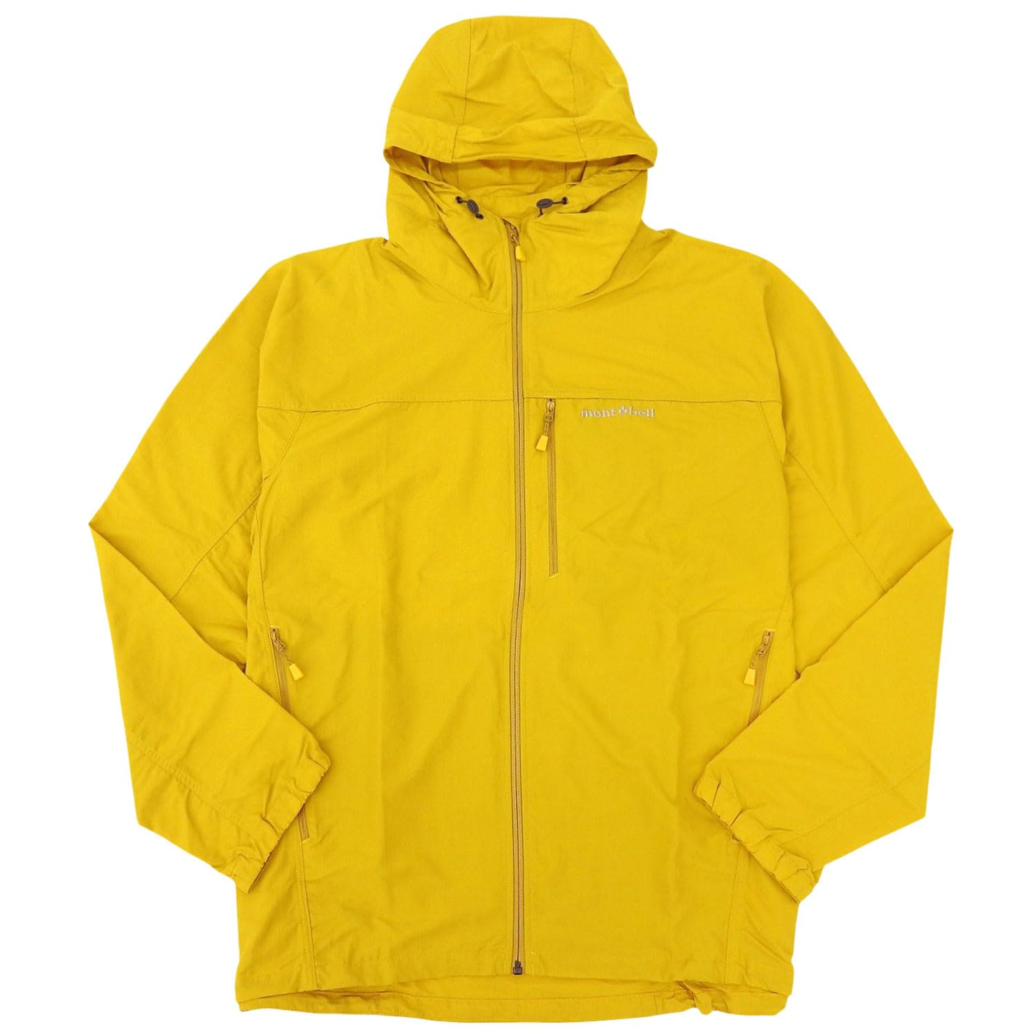 montbell o.d. parka men s windbreaker jacket nylon yellow s