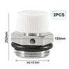 2 Pieces Automatic For Radiator Bleeder Valves for Heating Systems Air Release Valves To Maintain Efficient Heat Circulation