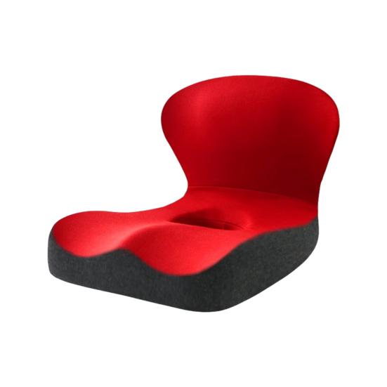 Seat Cushion with Back Support Memory Foam Back And Seat Cushion Ergonomic Pressure Relief Cushion for Office Car Travel Long Sitting Hours