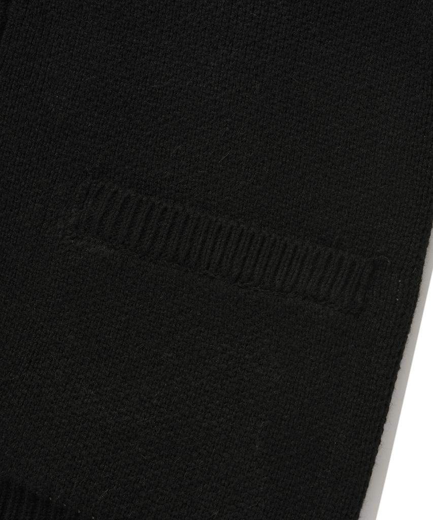 Seuweideu Schädel Cowichan Pullover [Schwarz]