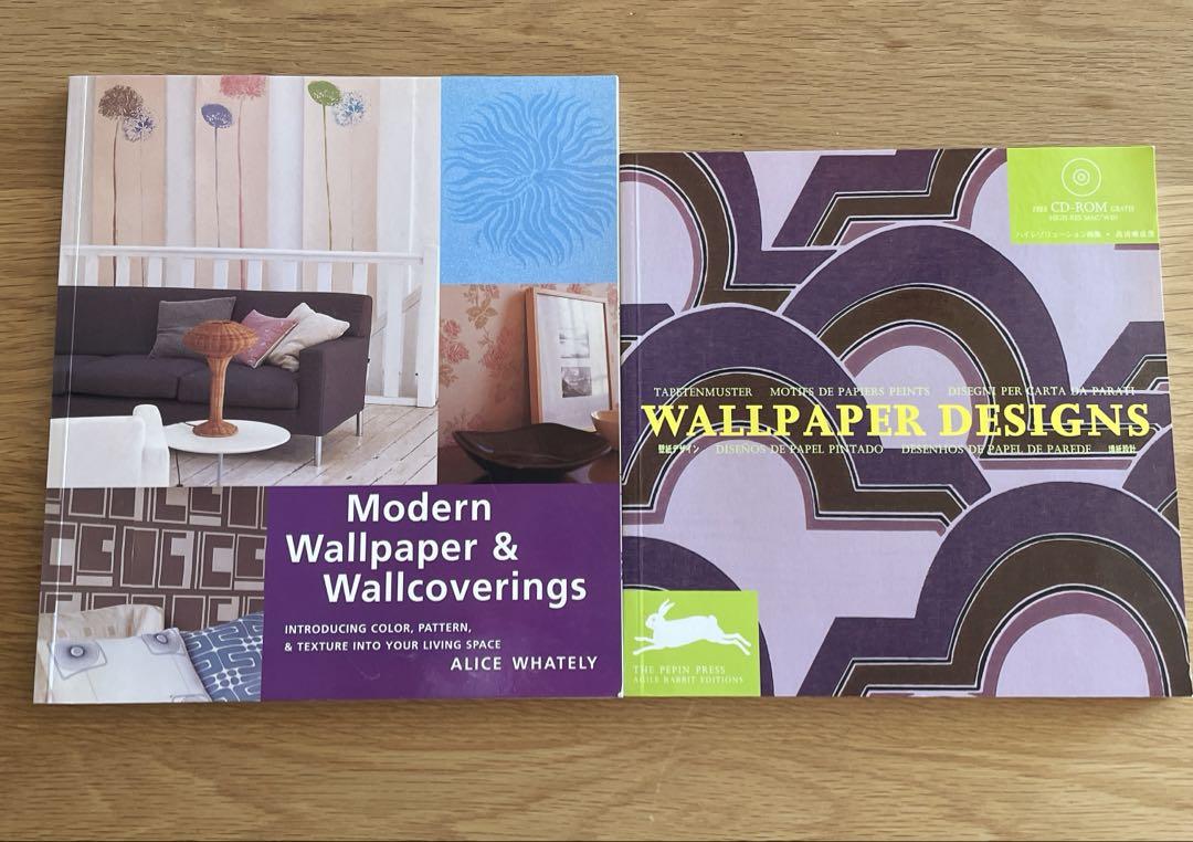 

[USED] WALLPAPER DESIGNS Wallpaper Design Interior Book Set of 2