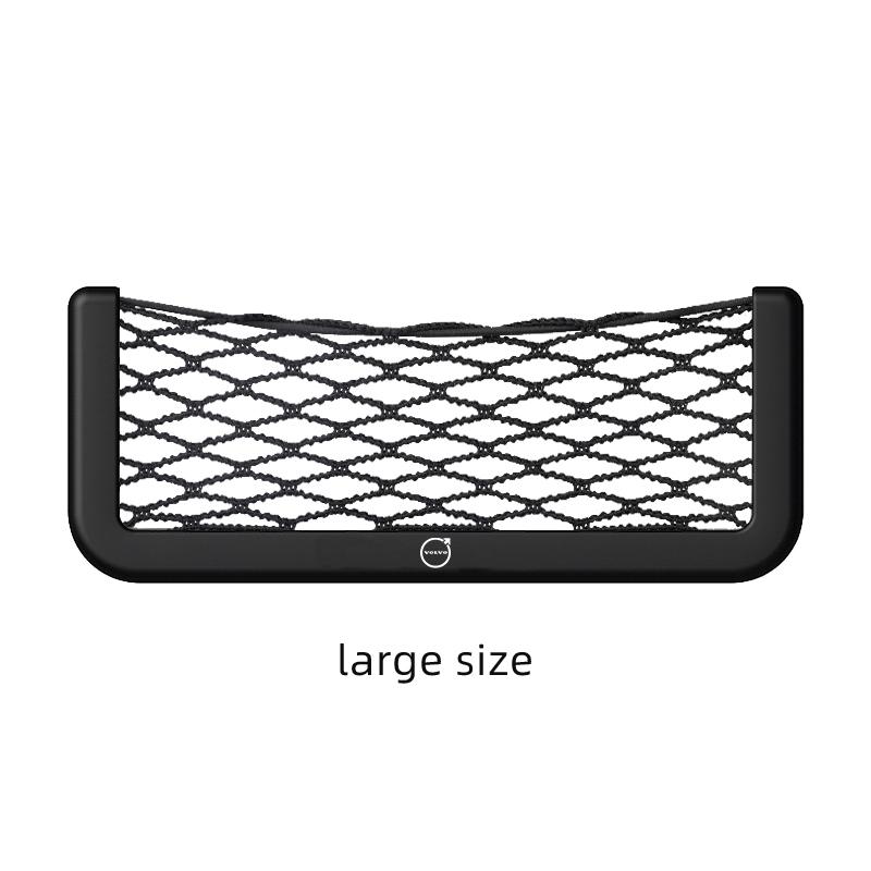 Car Seat Side Interior Pocket Mesh Storage Bag Phone Net For Volvo XC90 V90 V60 XC60 V40 EC40 EX40 S80 S60 S90 C40 XC40 V70 XC70