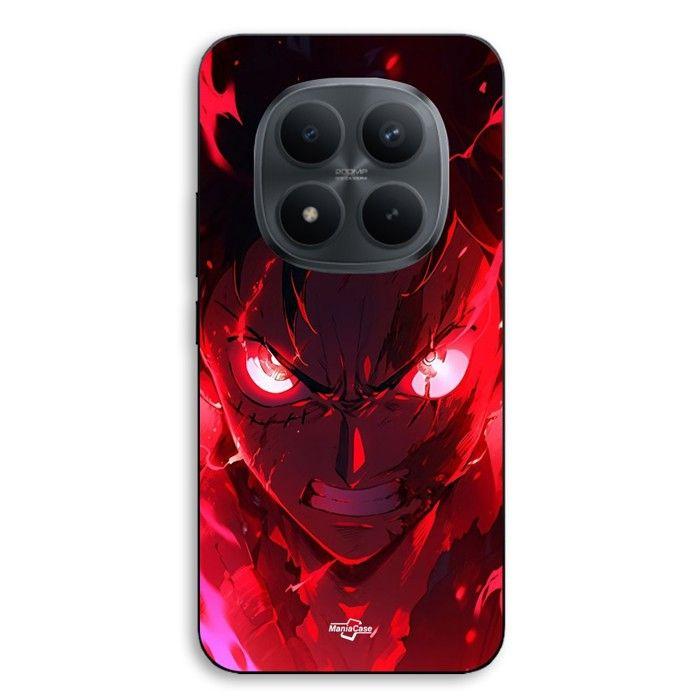 Coque de téléphone - MANIACASE - Xiaomi Redmi Note 15 Pro Plus 5G - Silicone TPU - Noir - One Piece Luffy Gear