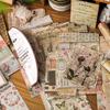 100pcs/pack Past Stories Material Paper Aestheti Scrapbooking Journaling Vintage Stationery Aesthetic