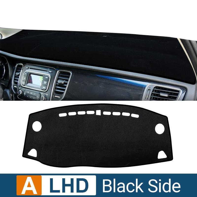 Husa pentru bordul mașinii Evitați tamponul de lumină Umbrire de soare Covoare anti-UV Covoraș anti-alunecare pentru Kia Carens RP 2013 2014 2015 2016 2017 2018 2019