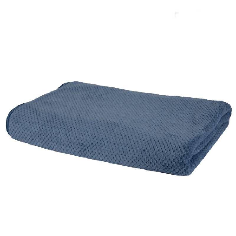 

Oversized Microfiber Beach Towel For Super Fast Drying And Water Absorbing DarkBlue