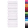 VidaXL Serviettes d'invité 10 pcs blanc 30x50 cm 360 g/m² 100% coton, serviette, serviette de visage, ensemble de serviettes 136647