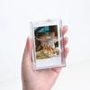 3-inch Clear Film Photo Storage Box Instant Camera Case for Fujifilm Instax Mini Portable Hanger with Strap