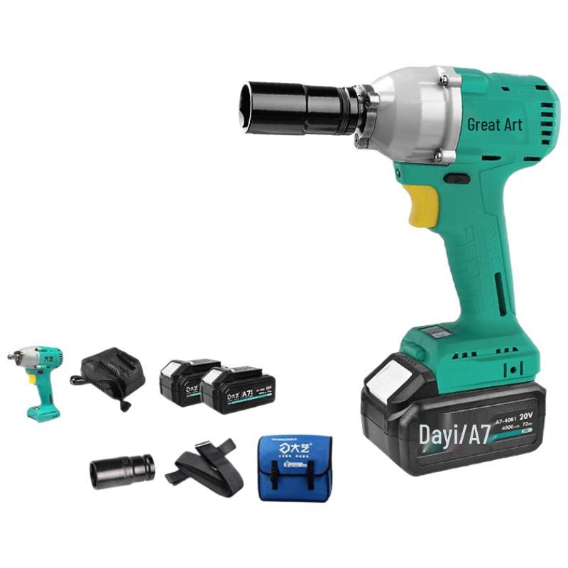 

Dayi 20V Brushless Cordless Impact Wrench CN plug (adapter included)