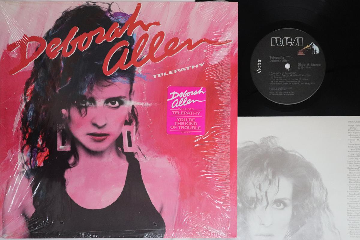 

LP Record DEBORAH ALLEN Telepathy 62391R RCA Victor 1987 US Pop Used