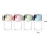 Glass Bottle Quantitative Salt Bottle Quantitative 0.5g Press Type Spice Dispenser Flavor Container Kitchen Accessories