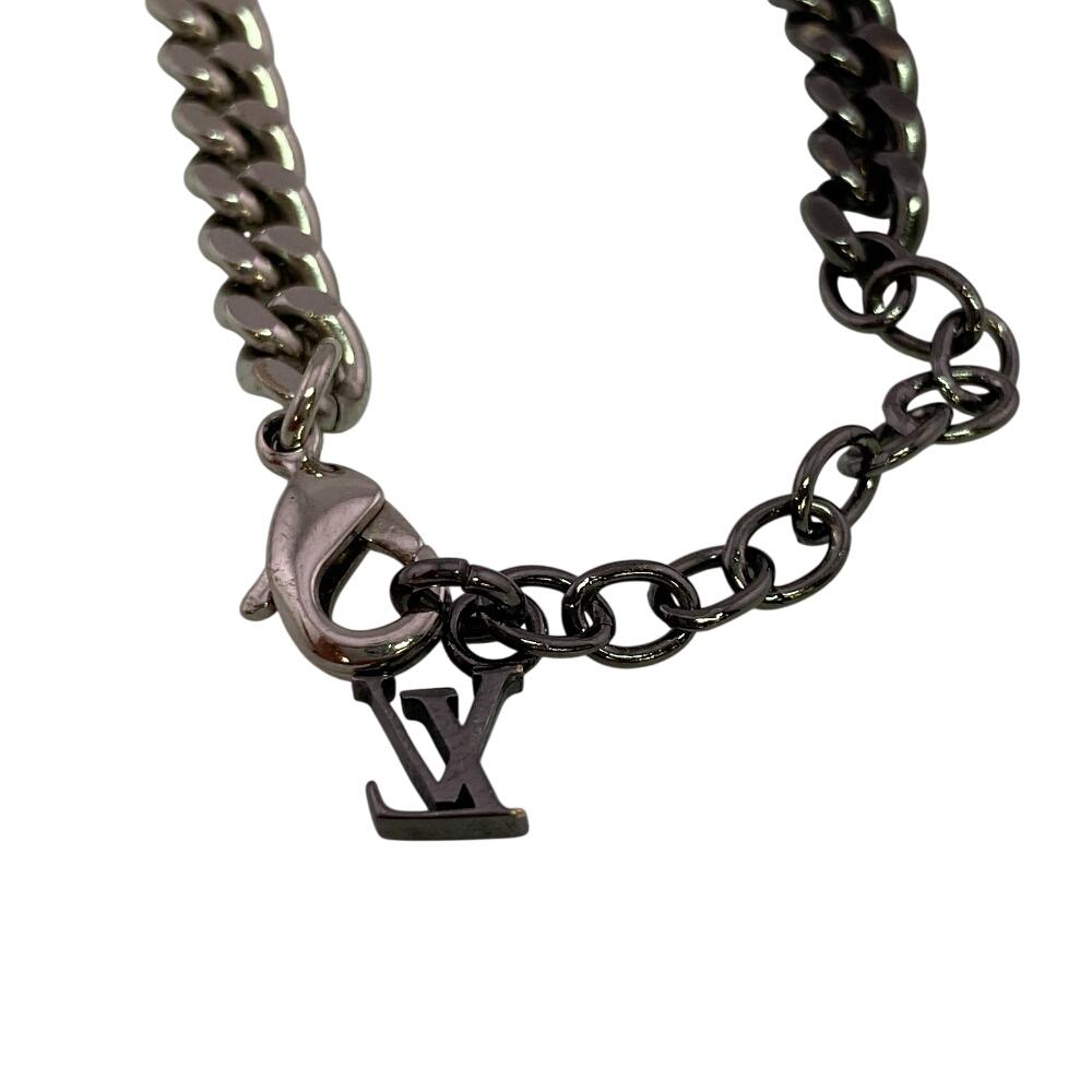 LOUIS VUITTON M00508 metal LV Instinct bracelet Silver metal Used