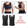 Herren Sauna Weste Schweiß Größe Korsett Tank Länge Shapewear Schlankmachendes Hemd