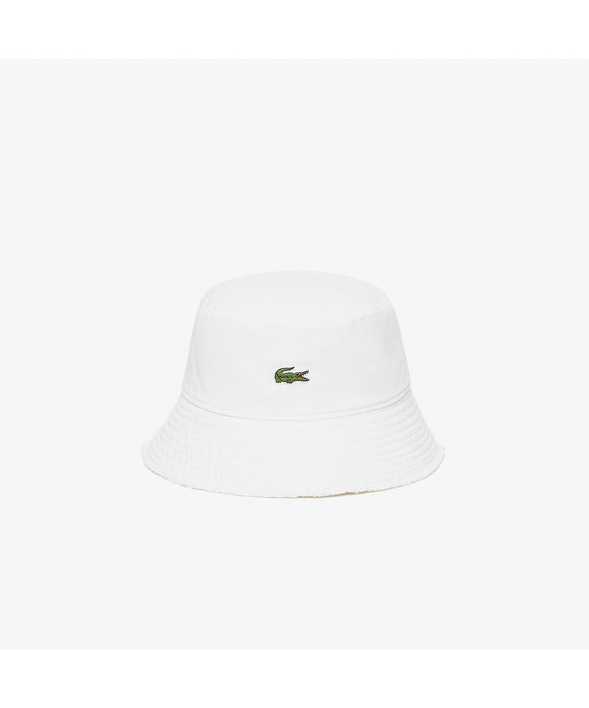 LACOSTE Women'S Cotton Vintage Cut-Off Bucket Hat Rk414E-55N 001