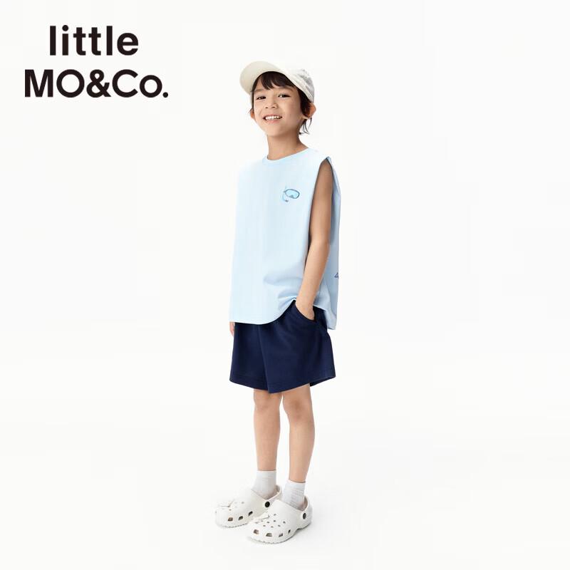 

little MO&Co. Kids Quick-Dry Vest & Shorts Set 150