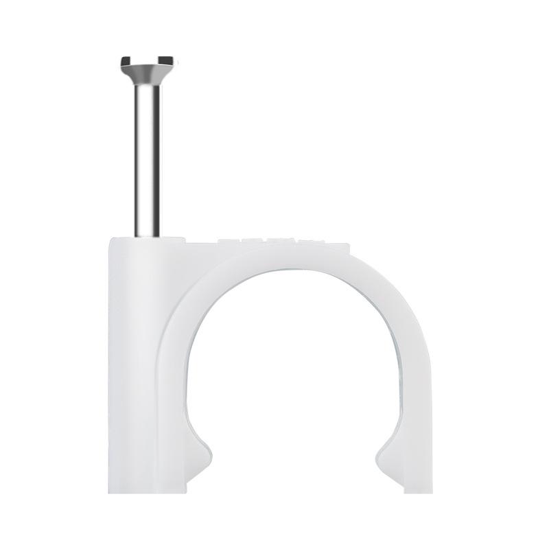 U-Shaped Steel Nail Wire Clip for Telephone and Network Cables