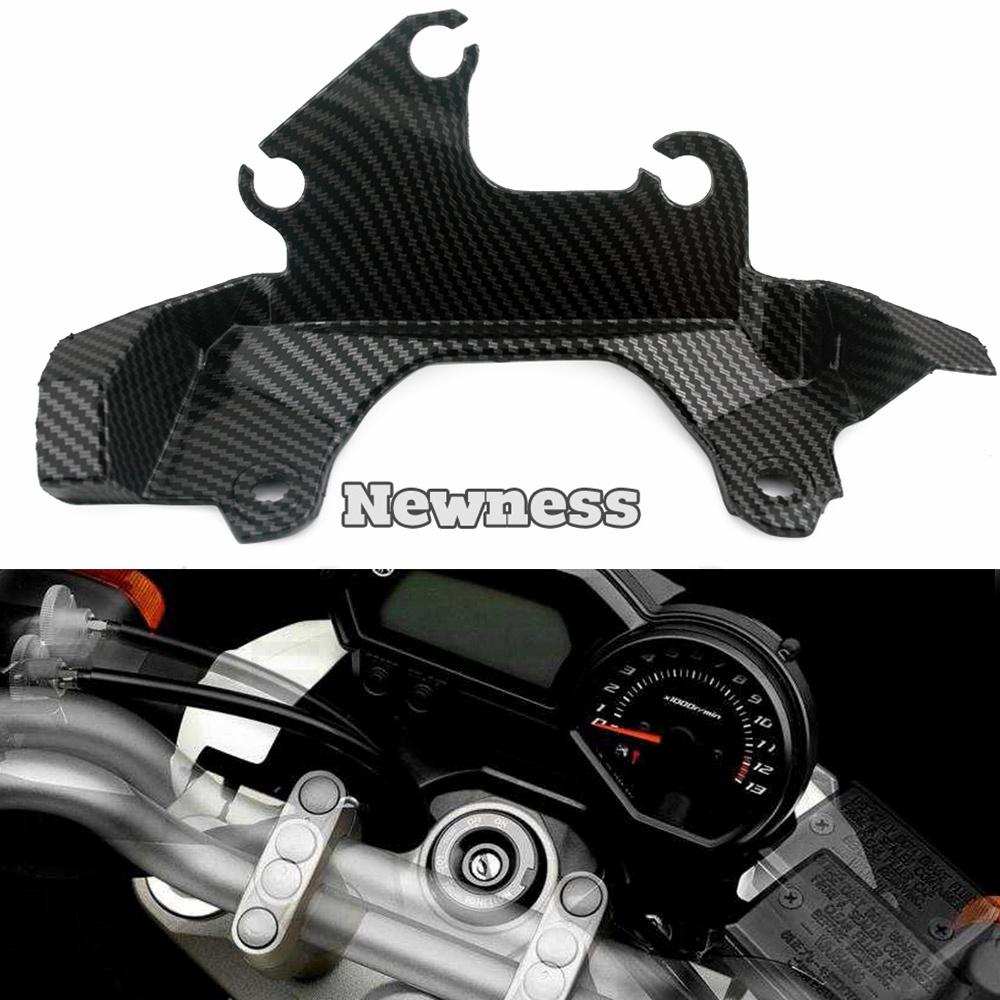 Motorcycle Body Fairings Carbon Front Bracket Side Cover Panel Cowl Fender Fairing For Yamaha XJ6 2009 2010 2011 2012