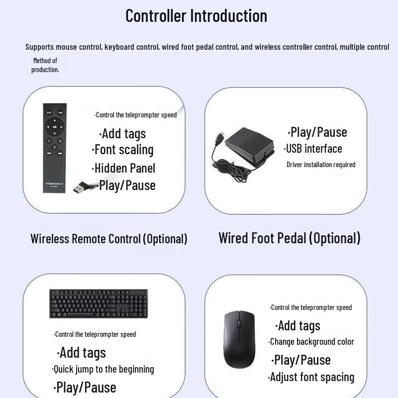Saitianyin Professional Studio Teleprompter